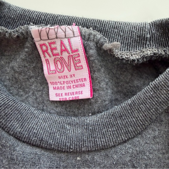 Gray and Pink Fox Kids Matching Set - Picture 3 of 8